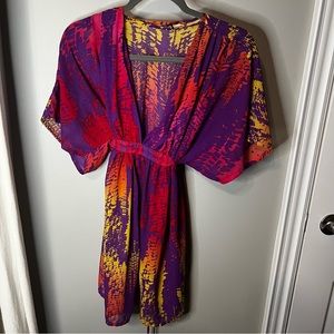 Divided swim cover up
